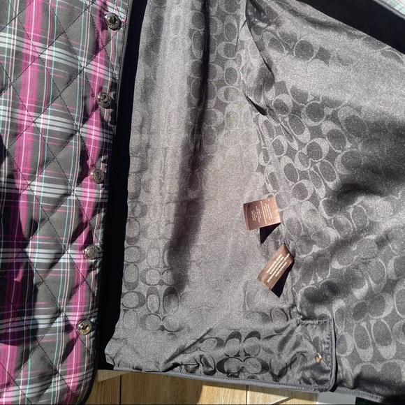 Coach Quilted Lightweight Puffer Jacket w/ pockets - Picture 12 of 12